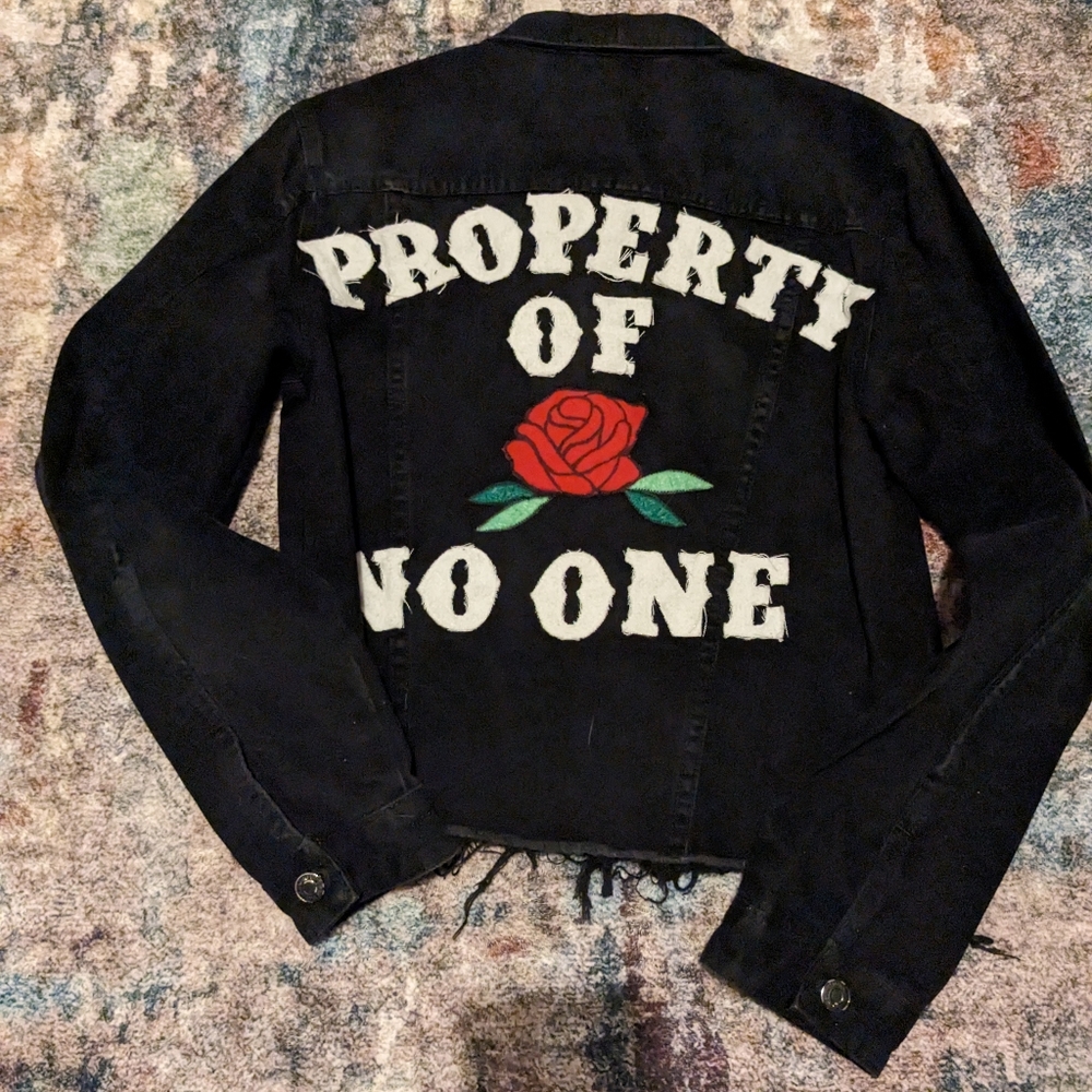 Jean jacket distressed - Picture 4 of 4